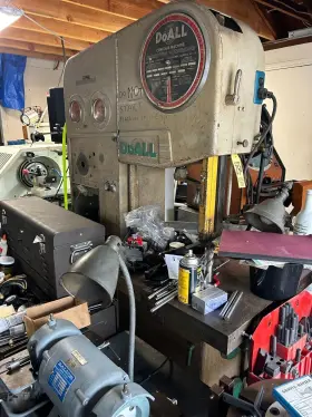 1613-2 Doall Vertical Band Saw 220v 3ph