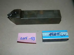 1.25x1.25x Dorian Wcmnn20-4d Cnmg Lathe Tool Holder 6 Inch W-sintex Inserts Lot # 53