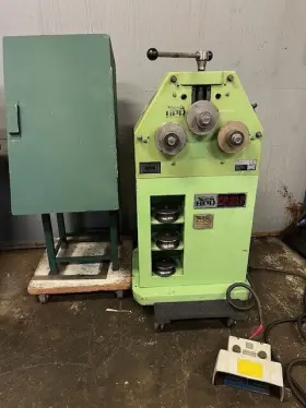 Cp-30p Eagle Bending Roll Model Cp 30p Mfg. By Bpr In Italy 1 1/2 Inch X Pipe Cap