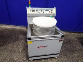 Hd-750 Earth Chain Earth-chain Spinner Magnetic Deburring And Polishing Machine 24k New