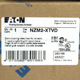 Nzm2-xtvd Eaton Moeller New In Box Circuit Breaker Handle