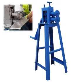 033153 Effluvialtech Sheet Metal Edge Biting Manual Seam Lock Forming Machine Bite Flang Processing