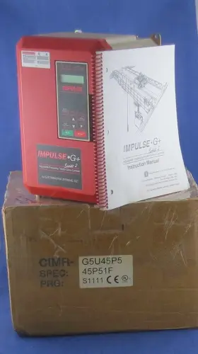 Cimr-g5u45p5 Electromotive Systems Impulse 4014-afg New G Series 2 460v 14.8a Crane Drive. Nib