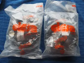 Vrtp.125 Elesa I-a 3/8-si Two Vrtp .125 Revolving Handle Handwheels Sp 978621 New Nip