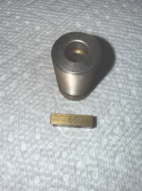 150690 Emco Unimat 3 Used 50 Tpi Thread-cutting Former And Guide Aka Pattern Follower
