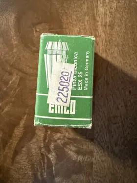 Esx-25 Emco 225020 #2 1/16 Inch - 5/64 1.5mm 2mm Collet New Old Stock