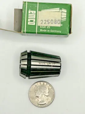 Esx-25 Emco 225080 #80 9/32 Inch - 5/16 Collet New Old Stock