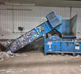 Ex-60 Excel Automatic Manual Tie Baler With Conveyor Video Available