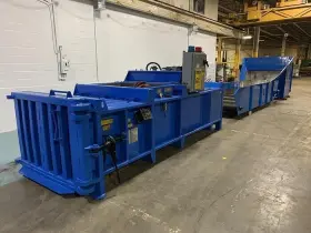 Ex-62 Excel Ex62 Model Twin Cylinder Closed Door Baler With Conveyor And Tipper