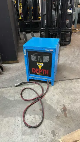 550amp-hr Exide D1-12-550 Depth Industrial Forklift Battery Charger 24vdc