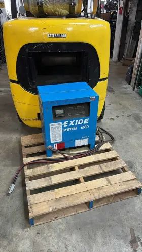 G1-12-380 Exide Industrial Battery Charger For Forklifts 12 Cell 380amphr