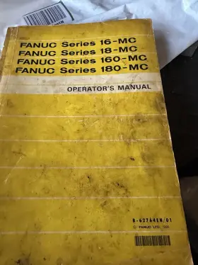 B-62764en Fanuc B-62764en/01 Series 16-mc 18-mc 160-mc 180mc