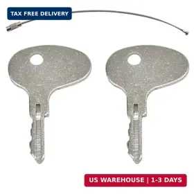 912-0514920 Feishunteng 123243 2pcs Ignition Key Set 12343 - Compatible With Mitsubishi Bd2