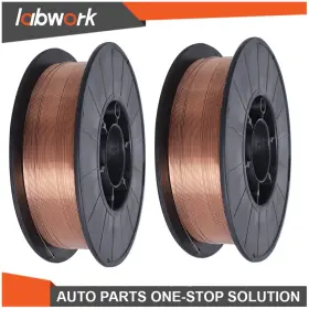 Tl15021q Findmall Labwork 2 Pack Er70s-6 0.030in 0.8mm Mild Steel Mig Welding Wire 11-lb Roll