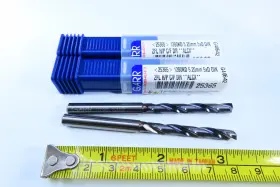 25365 Garr Lot 2 New 5.20mm 2fl H/p C/f Dr Solid Carbide Coolant Fed Drills