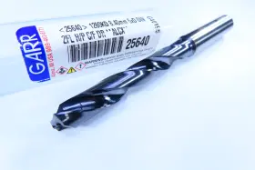 25640 Garr New 8.40 Mm 2fl H/p C/f Dr Algx Solid Carbide Coolant Machinist Drill