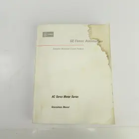 Gfz-65002e Ge Fanuc Automation Gfz-65002e/06 Ac Servo Motor Series Descriptions Manual