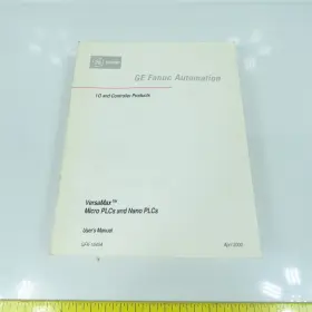 Gfk-1645a Ge Fanuc Versamax Micro And Nano Plcs User Manual