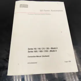 Gfz-63003en Ge Fanuc Gfz-63003en/03 16i/18i/21i/20i-model A 160i/180i/210i Connection Manual