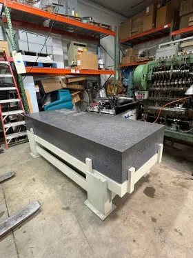 9ftx42ftftx14ftftt Granite Plate 9x42x14t Large Inspection With Moutning Holes