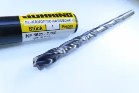 R-rt1 Guhring New 7.70 Mm Sl-nanofire Solid Carbide Drill Coolant Holes Machinist Tool