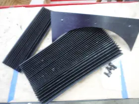 1022-nda H&w Made In Usa Bridgeport No Drill Accordion Way Covers Free Shipping