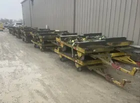 Xt-2179 Hamilton Caster Xt 2179 5th Wheel Steer Trailer 26 Avail. B47547