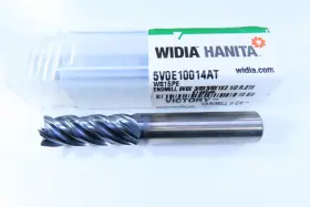 5v0e10014at Hanita New 3/8 Inch Varimill Wp15pe Solid Carbide 6146545 End Mill Cnc 5 Flute Tool