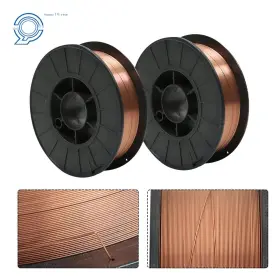 Er70s-6 Happy19star Hp75411 Mild Steel Mig Welding Wires 2 Piece .023 Inch 0.6 Mm 10 Lbs Spool Wire