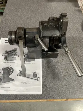 Hv-4n Hardinge 5c Collet Horizontal/vertical Indexing Fixture #hv-4n Made In The Usa