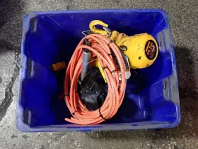 04200564571 Harrington Tcs250 Air Hoist 1/4 Ton