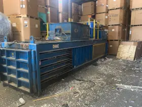 Hl-60m Harris Waste Management Group 70627 Horizontal Baler 30 Hp Solid Mechanical Condition Needs Update