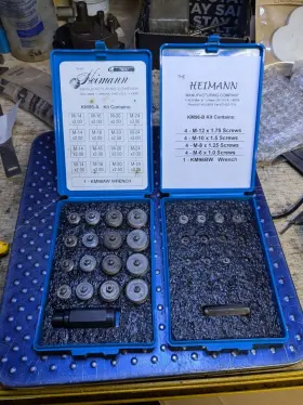 Heimann 5/8-11 1/4-20 2 Comlete Sets Of Transfer Screws By The Mfg. Co. In Boxes