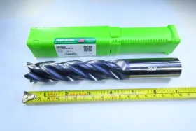Hsv-l-41000 Helical 30752 New 1 Inch Solid Carbide Square Long Length Aplus End Mill