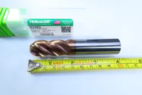 83302 Helical New 3/4 Inch Solid Carbide Ball Nose End Mill Machinist Tplus