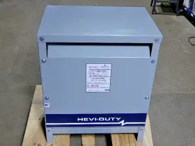 E2h45s Hevi-duty Transformer 480v-208v 45 Kva 3 Phase Tested 90 Day War New