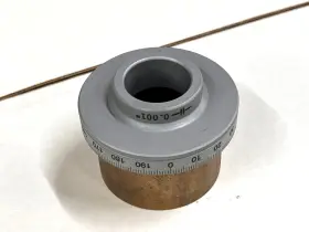 1169l High Quality Tools Bridgeport Mill Part Dial 200 Graduations Laser Engraved Made In Usa