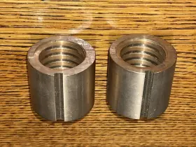1070 Hqt Bridgeport Series 1 Milling Machine Leadscrew Cross Feed Nuts X Y Axis Usa New