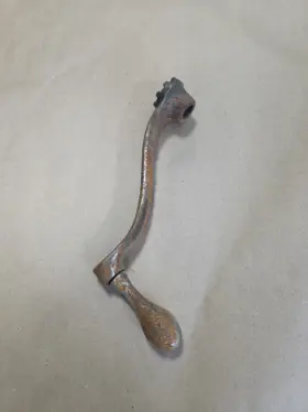 1145-01 Hqt 1145-01/02 Knee Crank Hand Assy For Z Travel With 5/8 Inch 625 Id Bridgeport Milling Mill