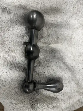 1167 Hqt Ball Crank Handle For X Y Travel With 5/8 Inch 628 Id Bridgeport Milling Mill New