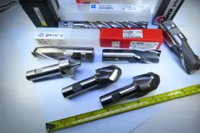5584100 Htc Hanita Yg Lot 7 Pcs New Misc Osg Interstate Large Machinist Hss Endmills