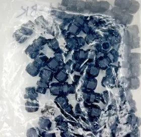 1209070114 Hummel New In Bag Of 50 Black Polyamide Cable Gland
