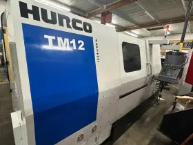 6852 Hurco Tm12 2011 Slant Bed Cnc Turning Center Lathe 26 Inch Swing #6852 #2