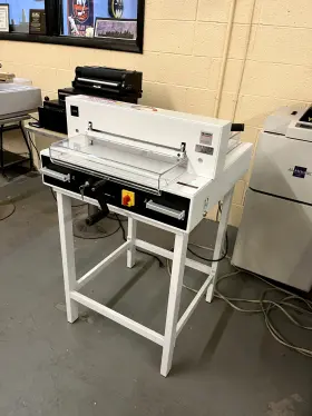 4315 Ideal Mbm Triumph 16-7/8 Inch X 1-1/2 Thick Paper Cutter 110v