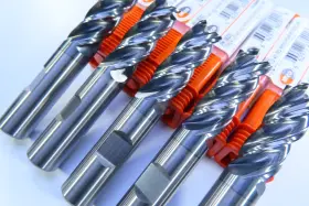 68201 Imco 68202 Lot 5 Pcs 1/2 Inch Pow-r-feed Carbide End Mills Square Corner Tools