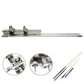 056607 Intbuying Multifunction Snooker Cue Fixing Kit Billiard Repair Machine Aluminium Alloy