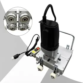 057129 Intbuying 110v 2.4kw Standing Seam Roof Machine 360 Portable 430 Panel Roller