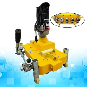 As-057013 Intbuying 220v Electric Standing Seam Metal Roof Machine For 470/475 Colored Steel Tile