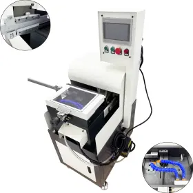 Intbuying Int-057137 110v 1.5kw Automatic Cnc Rotary Cutting-off Machine Pin Cutting 1.57 Inch
