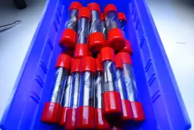 B1-2204 International Fastcut Niagara Lot 18 Pcs Misc Cobalt Hss M42 Endmills
